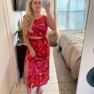NWT Olivaceous Midi Dress